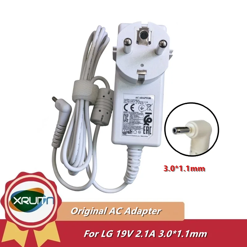 LCAP26B-E ADS-40MSG-19 19040GPK 19V 2.1A 40W 3.0X1.0mm WA-40G19FS AC Adapter For LG GRAM 14Z950 15Z970 Laptop Charger AC Adaptor