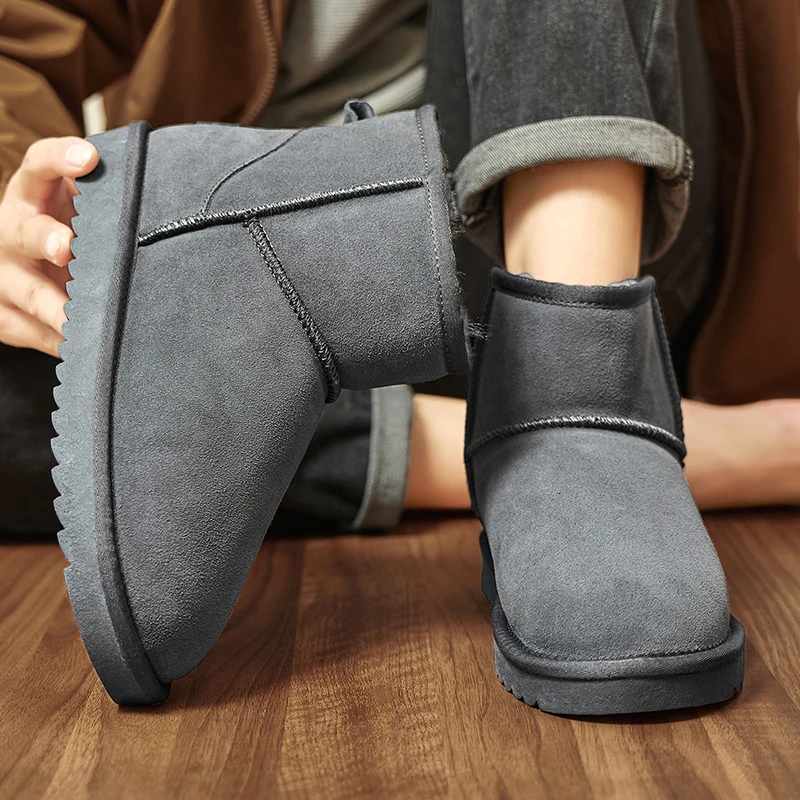 Unisex Suede Winter… - image