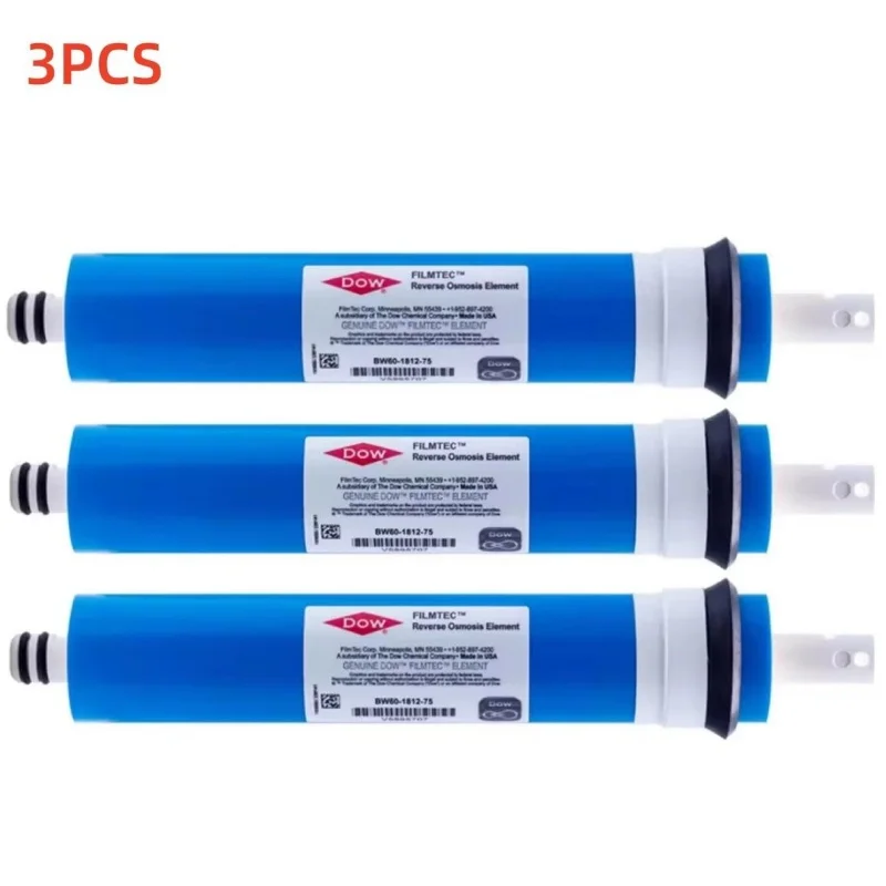 3pcs-original-75-gpd-water-filter-for-dow-filmtec-reverse-osmosis-membrane-bw60-1812-75-water-filter
