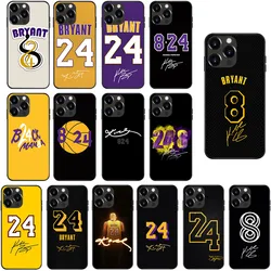 AI-31 K-Kobe Basketball star Soft Case For iPhone 15 14 13 12 11 Mini Max Pro Plus