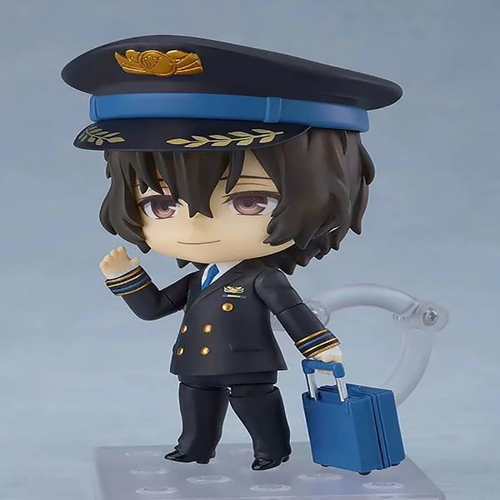 Anime Figures Dazai Osamu Movable changing face Action Figure Halloween Decoration Pvc Collection Model 1414# Dazai Xmas Gift