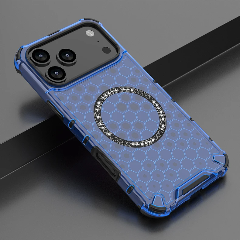 حافظة شفافة مغناطيسية لهاتف آيفون 17 Air 17 Pro Max Magsafe شحن لاسلكي من السيليكون غطاء من البولي يوريثان الحراري لهاتف آيفون 17pro #6