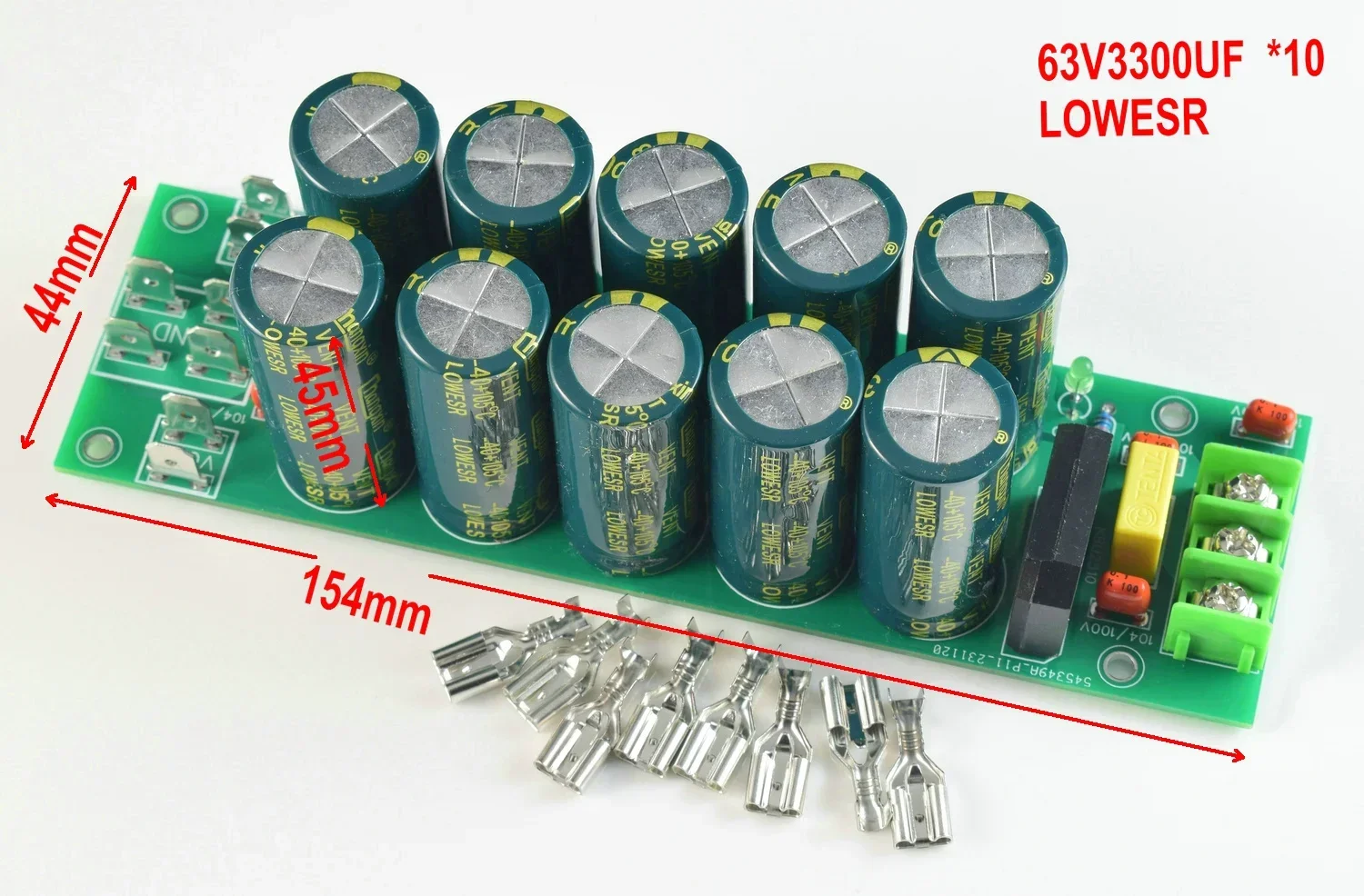 Плата выпрямителя усилителя мощности серии L MX, посвященная