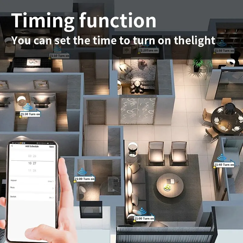 Tuya WiFi EU Smart Dimmer Switch Light Wireless Touch Smart Life APP interruttore della lampada di controllo vocale funziona con Alexa Google Home