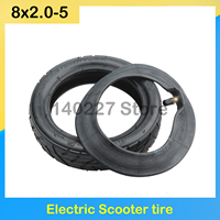 8 Inch Pneumatic Tire 8X2.0-5 8x2.00-5 Inner Tube and Tyre for Electric Scooter Baby Trolley Motorcycle Part