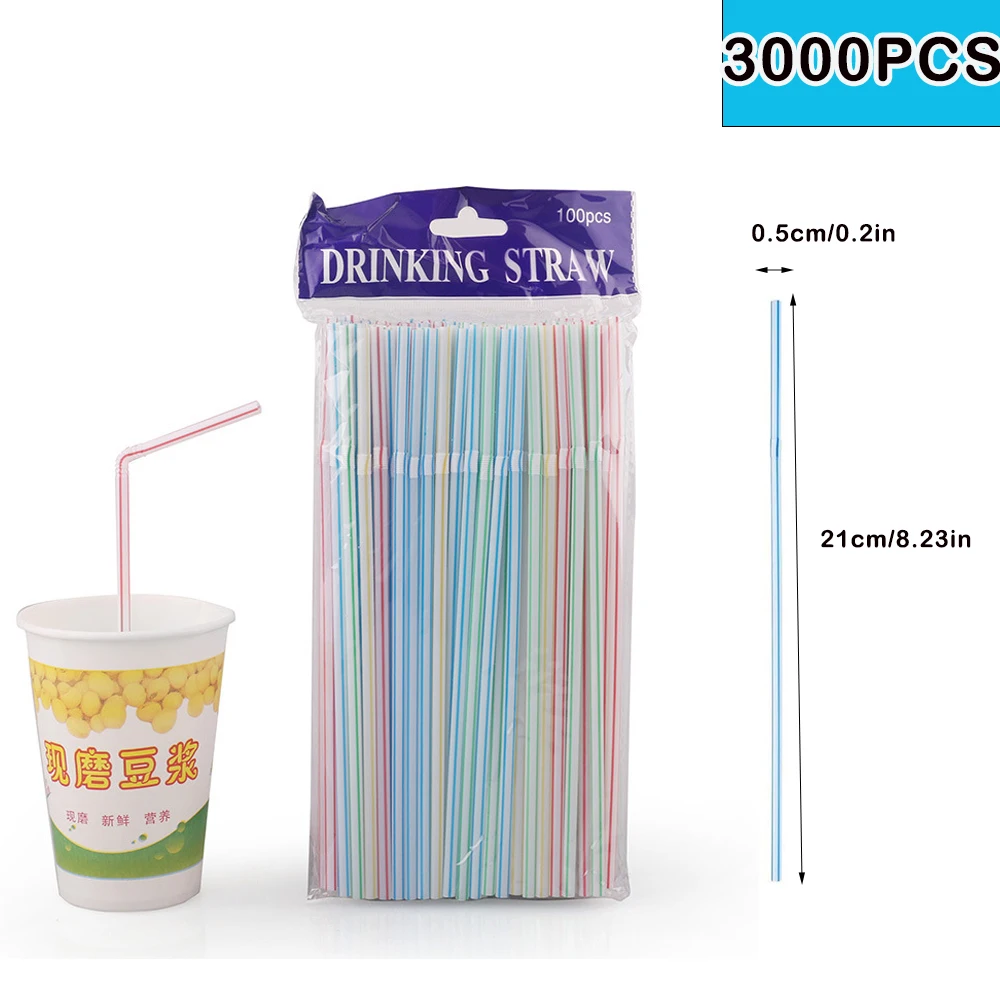 NONE 50-10000 Stück schwarze Trinkhalme, Cocktail Rietjes Milch tee Bar Party Hochzeit Küche Wohn accessoire Getränke Stroh Großhandel 10