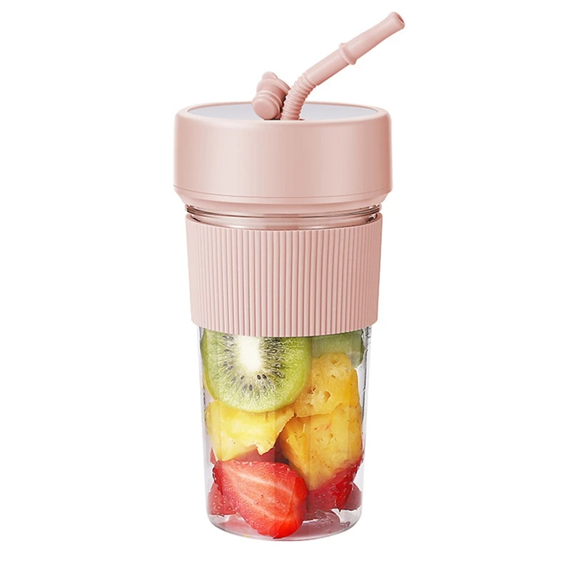 

Portable Blender Cup And Travel Lid,With USB Charging, Makes Smoothies And Shakes Creamy, Fruit Juicer For Kitchen Easy To Use