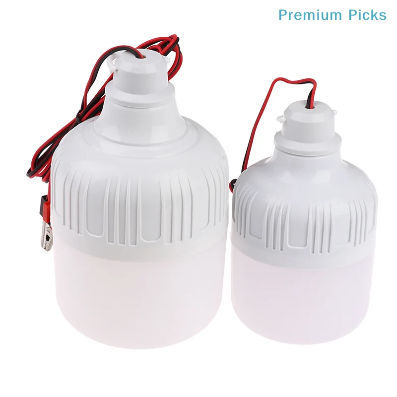 12v LED Lamp Portable Led Bulb 3W 5W 7W 9W 12W 20W 30W  Outdoor Camp Tent Night Fishing Hanging Light Emergency Cold White