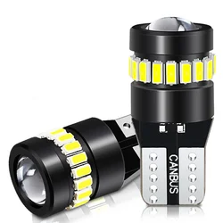 T10 width lamp automobile led profile lamp 3014 + 18 SMD license small lamp 3030 instrument lamp white light 12V