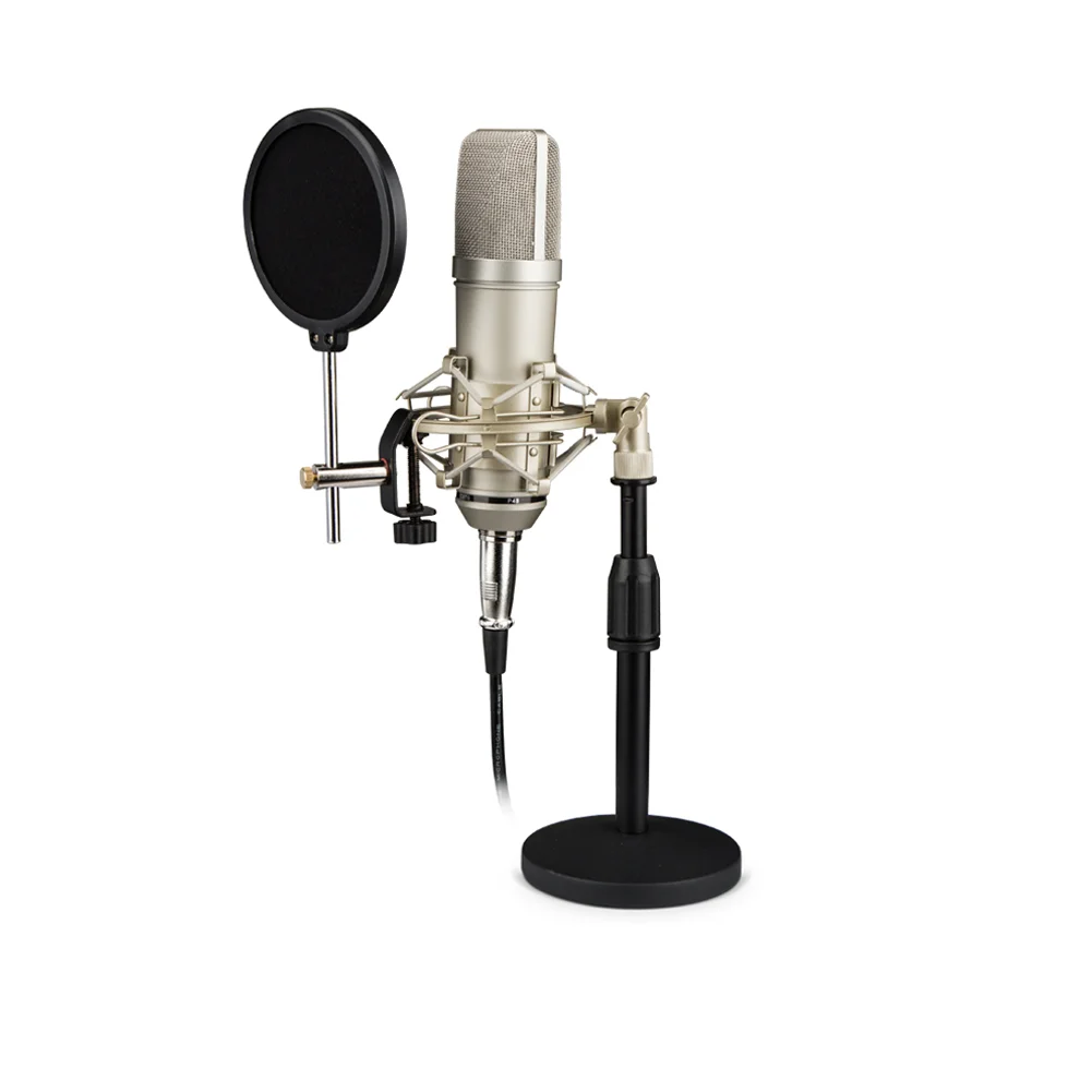 

Brand New Capacity Condenser Microphone Capacitive Microphone/ Computer Singing Network K-Song Microphone