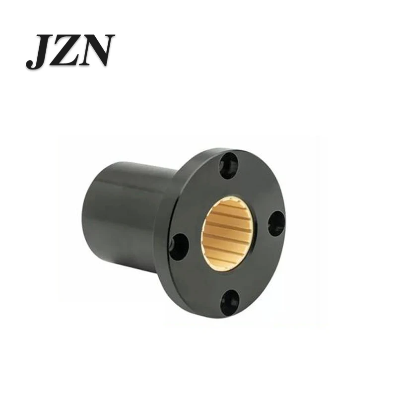 Maintenance-free Aluminum-plastic Round Flange Linear Motion Bearing LMF10UU LMF12UU LMF16UU LMF20UU LMF25UU LMF30UU 35 40UU/LUU