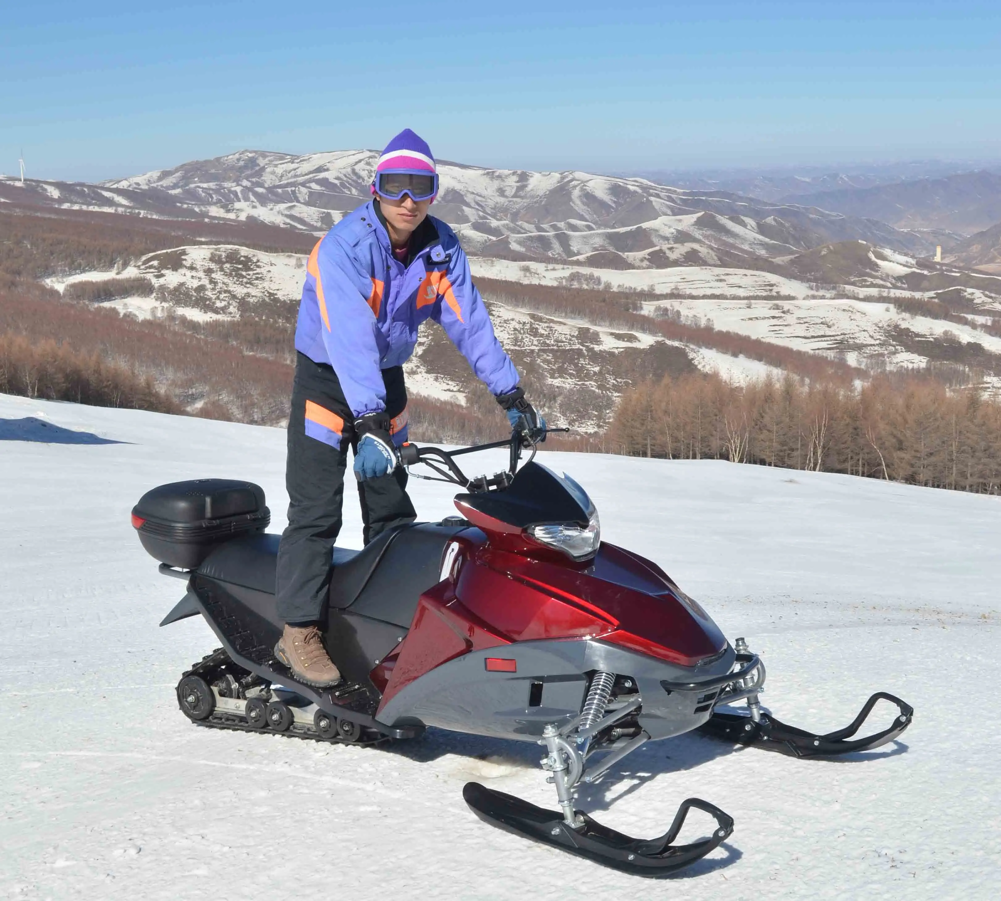 snowmobile for adults and children