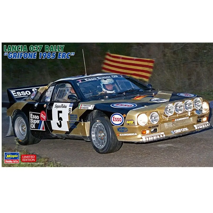 

HASEGAWA 1/24 Lancia 037 Rally `Grifone 1985 ERC` Комплект сборной модели HA20485