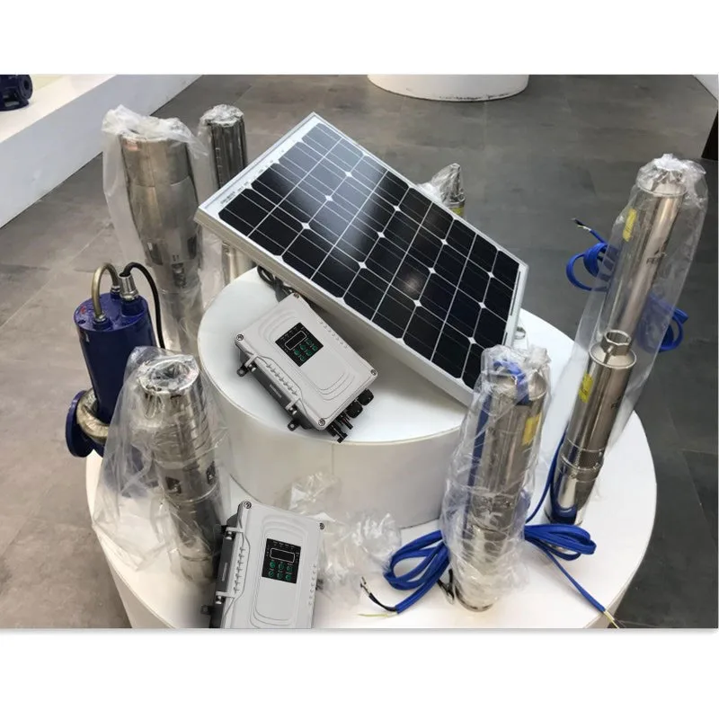 Submersible Deep Well High Pressure Solar Powered Water Pump Solar Pumps For Agriculture