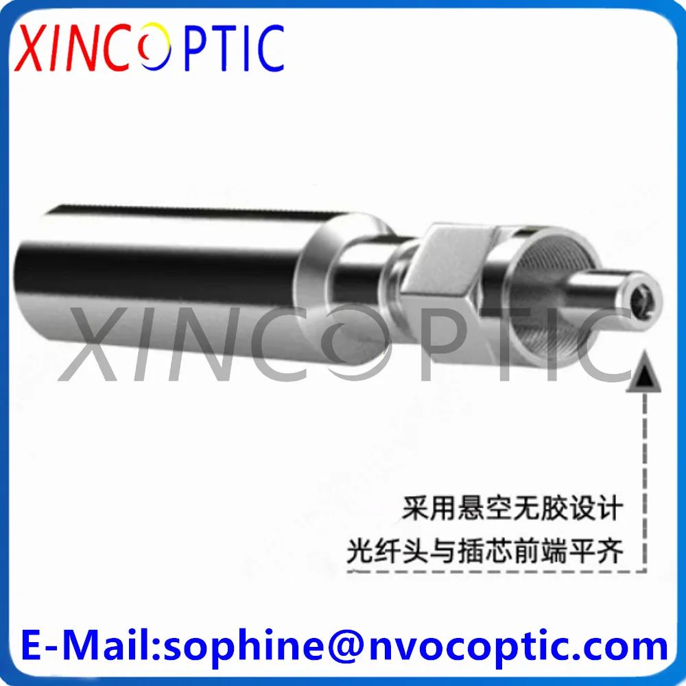 High Power SMA905 With Recesses 400/440um,Aperture(NA):0.22 Infrared Fiber Multimode Simplex(NIR 400-2500nm) 3/5M Cable