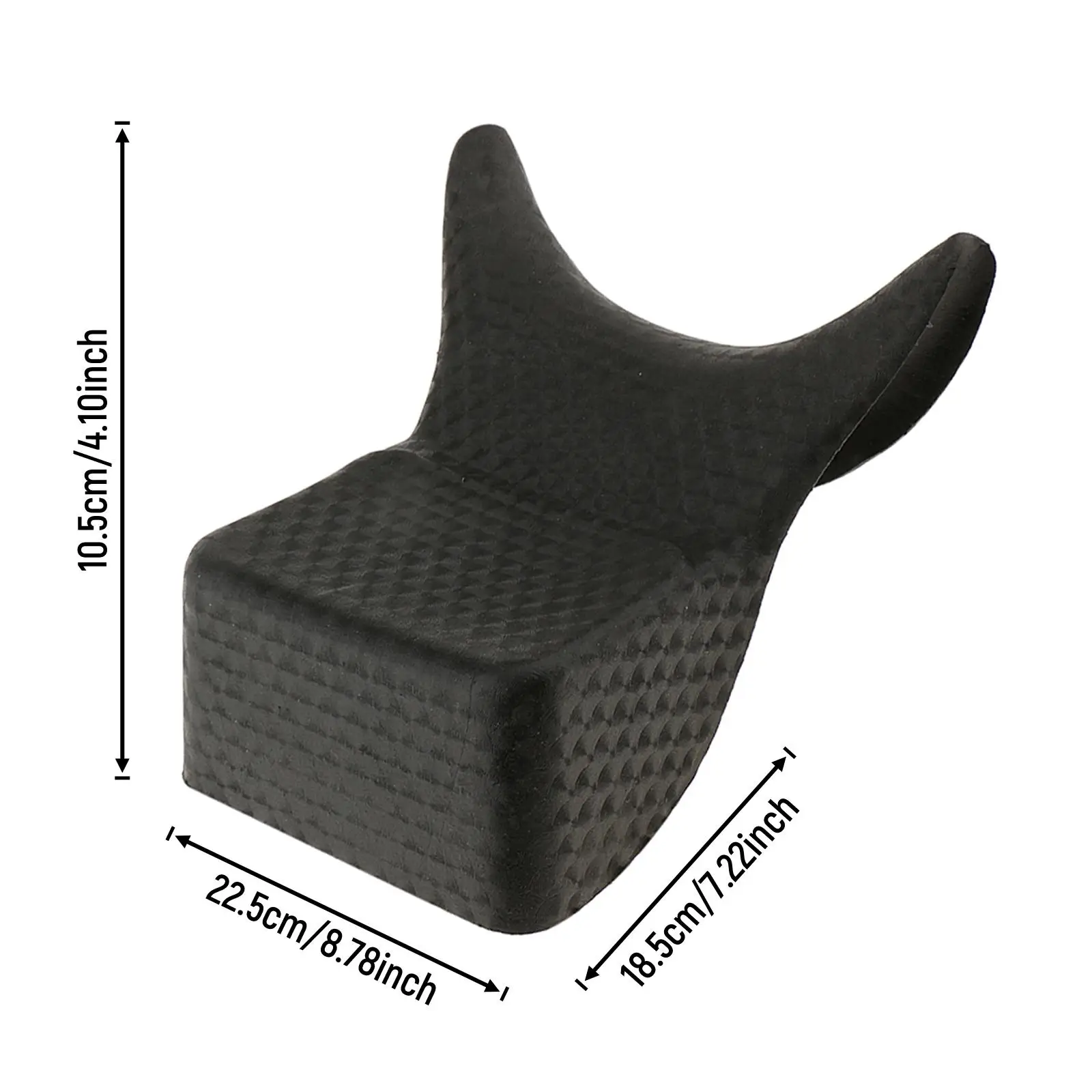 Conjoined Design Neck Rest Cushion High Temperature Resistant Salon Pillow for Hair Washing Sink
