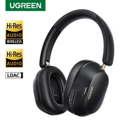 Ugregreen หูฟังบลูทูธไร้สาย Max5c 43dB ระบบตัดเสียงรบกวนแบบไฮบริดระบบหูฟังสเตอริโอเสียง LDAC 75ชั่วโมง