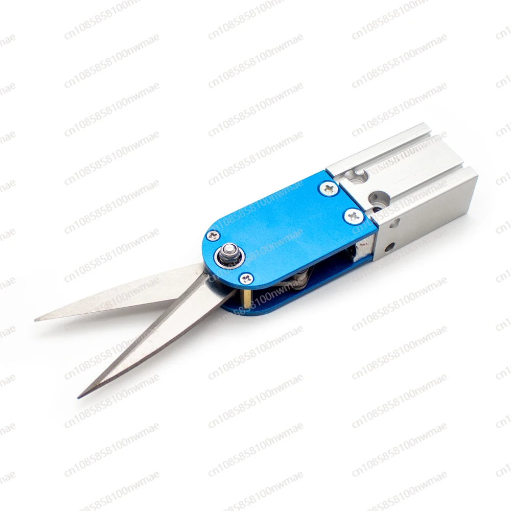 Pneumatic Air Nipper Shears High Speed Industrial Automatic Air Cutter For Fabrics Ear Mask Elastic Rope Plastic Metal Sheet