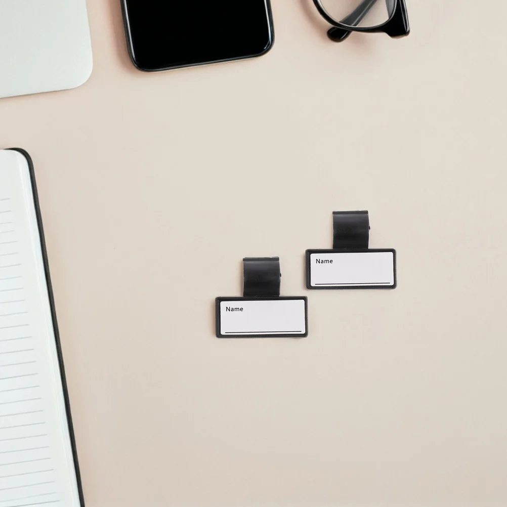 

15Pcs Stethoscope Name Tags Identification Badge Clips Versatile Application for Medical Devices Personal Items Plastic