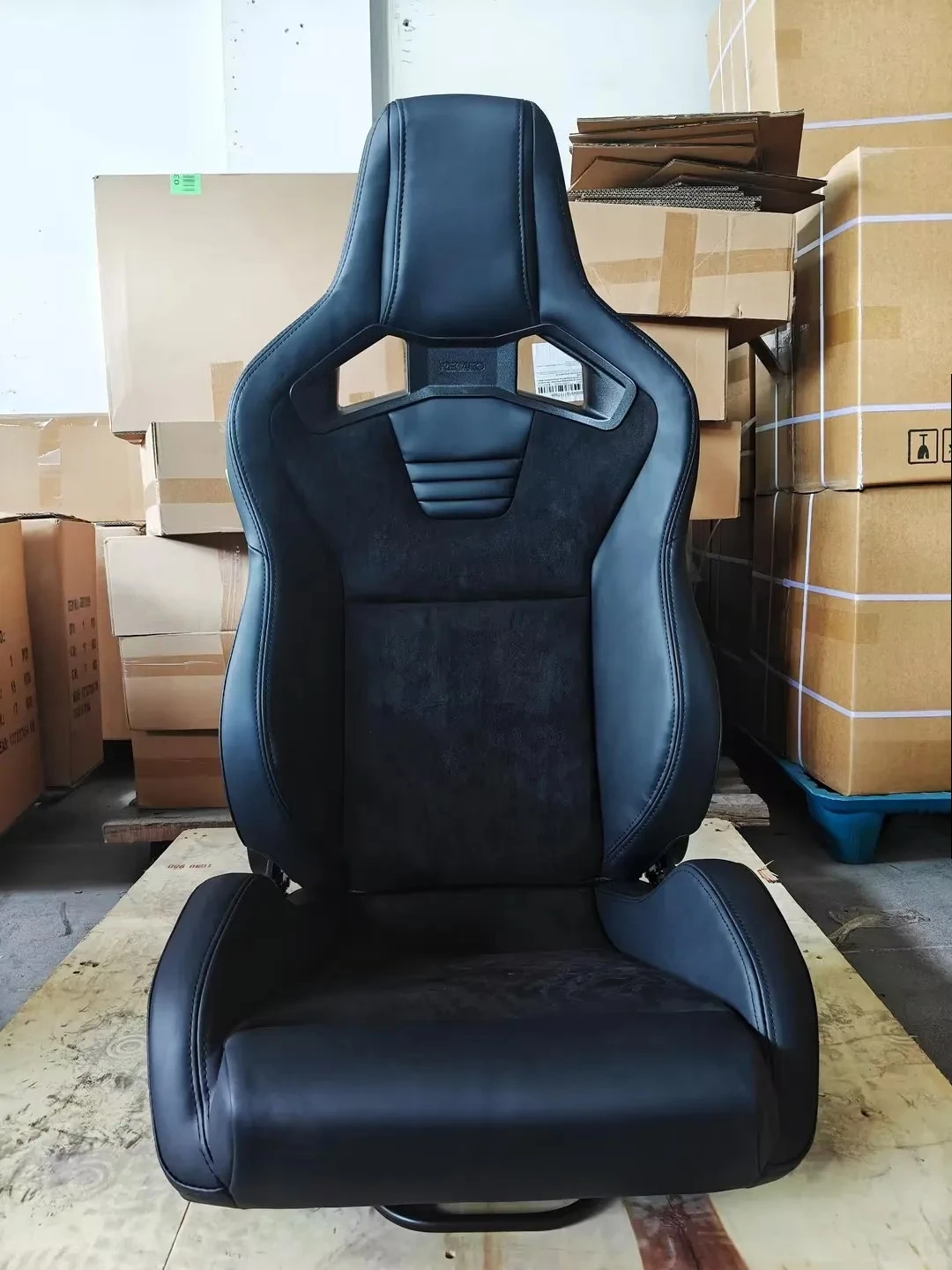 For Heated Carbon Fiber Racing Bucket Seat Leather  Suede, High Back Adjustable Car Seat, 2 PCS in Stock Ready to Ship