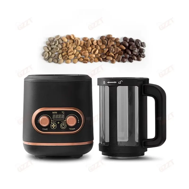 Home Use Small Hot Air Coffee Bean Roasting Machine 220v 150g-300g Electric Automatic Micro Computer Coffee Roaster Machine