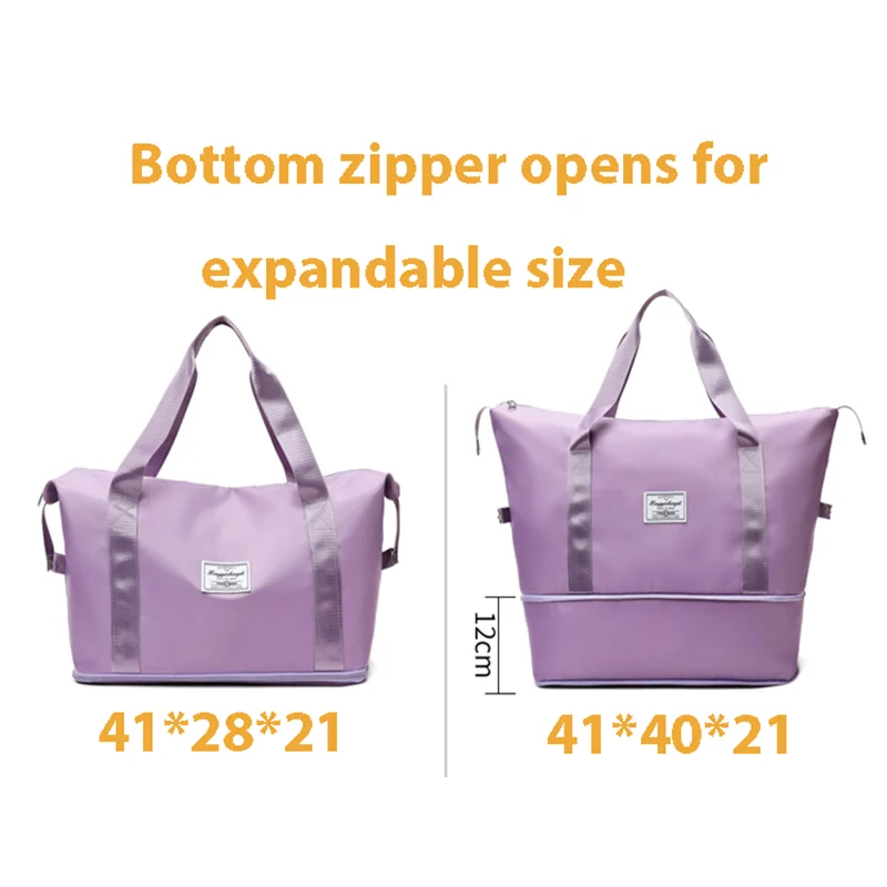 PANGDUBE Expandable Size Baby Diaper Bag Mom Handbag Waterproof Gym Sports Bag Baby Bag for Baby Accessories