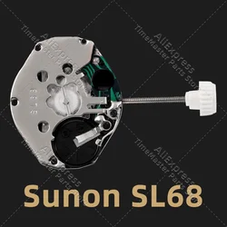 New original sunon SL68 Quartz Watch Movement 3 Hand Precision replacement 2035 movement Accessories Repairing Replacement Parts