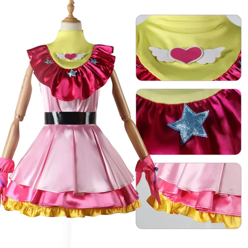 Disfraz de Cosplay de Anime Oshi no Ko Ai Hoshino Ai Akuamarin Ruby Arima Kana, uniforme escolar para niñas, vestidos Lolita, traje de peluca