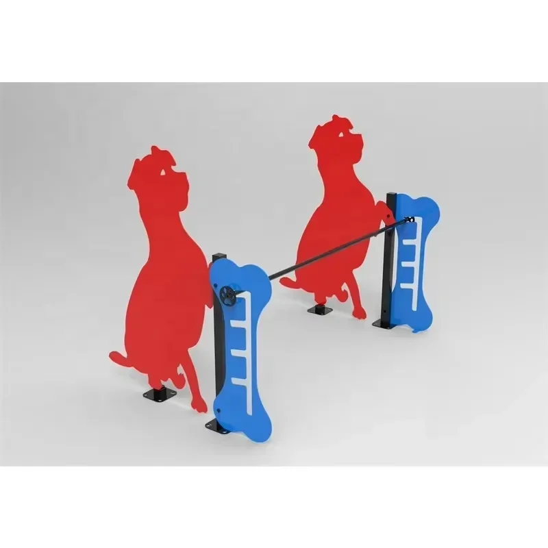 Park Pet Activity Equipment Skip Backyard Out-of-Bar Agility Training Course Obstacles Products Embedded Dog Fence