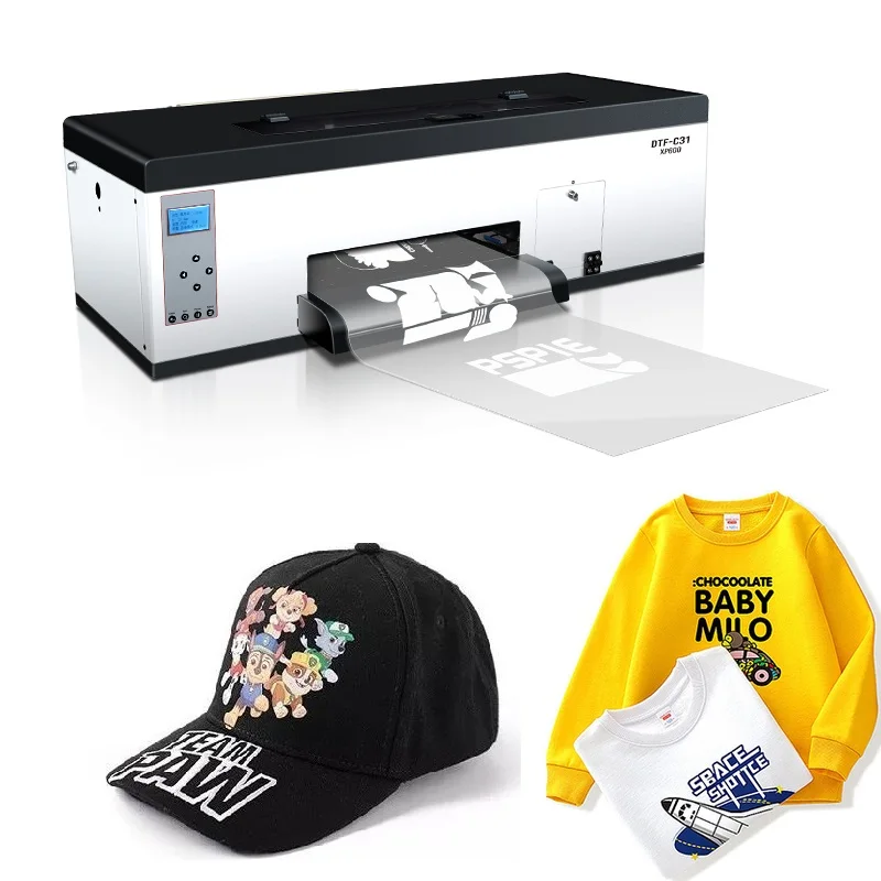 

Hot Sale Desktop A3+ 30cm 33cm XP600 T Shirt Inkjet Printing Machine Small Business Use A3 DTF Printer