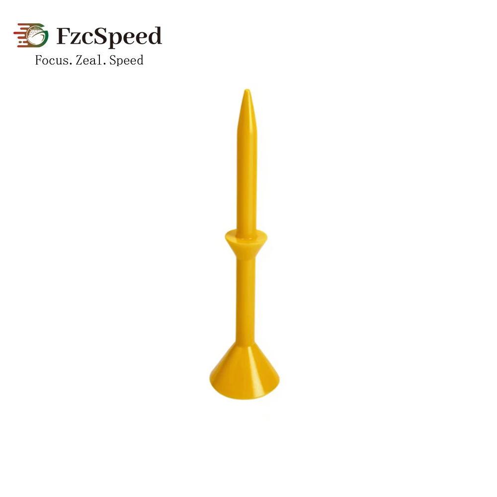 FzcSpeed Golf-Tees aus Kunststoff, 80 mm/3,5", robuste Golf-Tees, 10/20er-Pack, verschiedene Farben. – Detail 15
