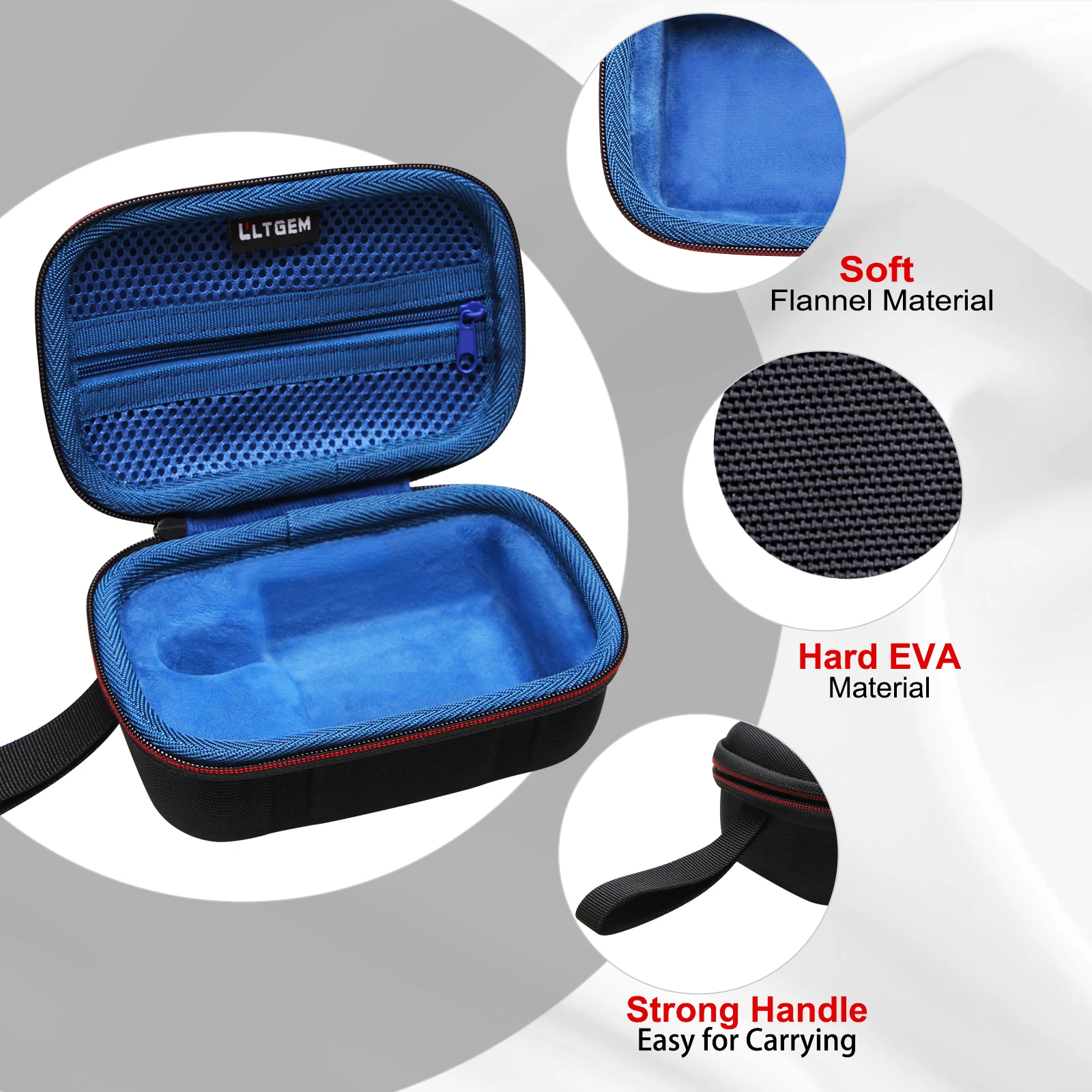 EVA Hard Case for JBL Go 3 Portable Speaker Protective Carrying Storage Bag(only case!!!)