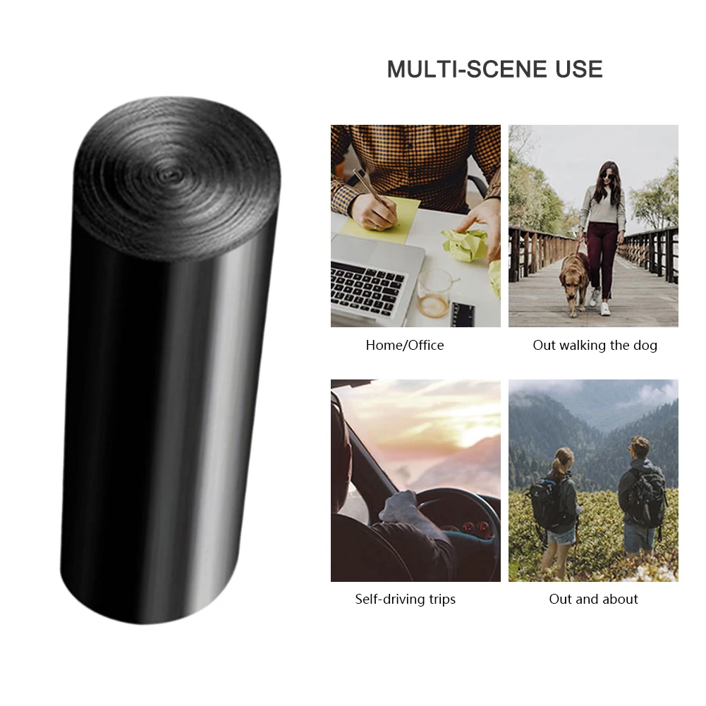 1-6 Rolls Degradable Garbage Bags Portable Folding Toilet Disposable Garbage Bag  Environmentally Friendly for Camping Travel