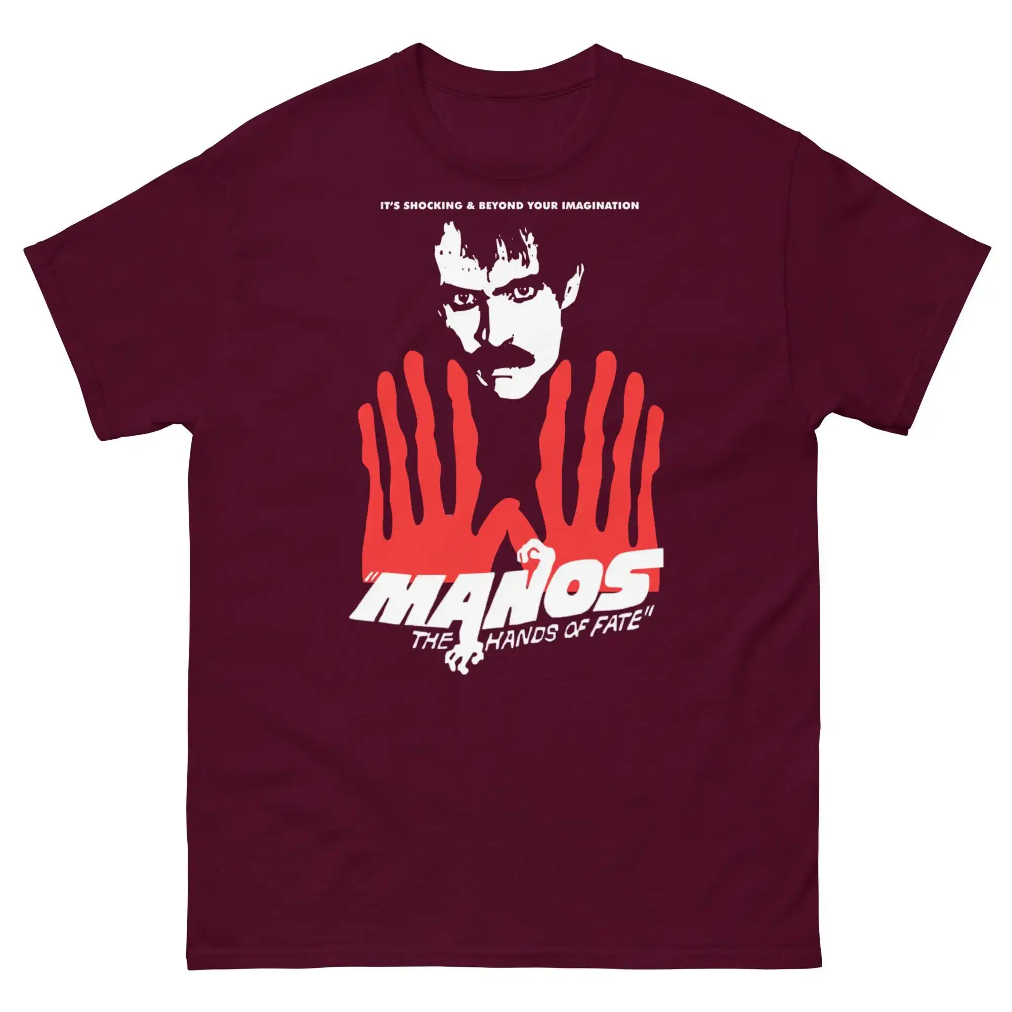 Cult Horror B Movie T Shirt | Retro 1960s Scary Graphic Tee | Vintage Low Budget Cinema Top | Camp Classic Creepy Gift