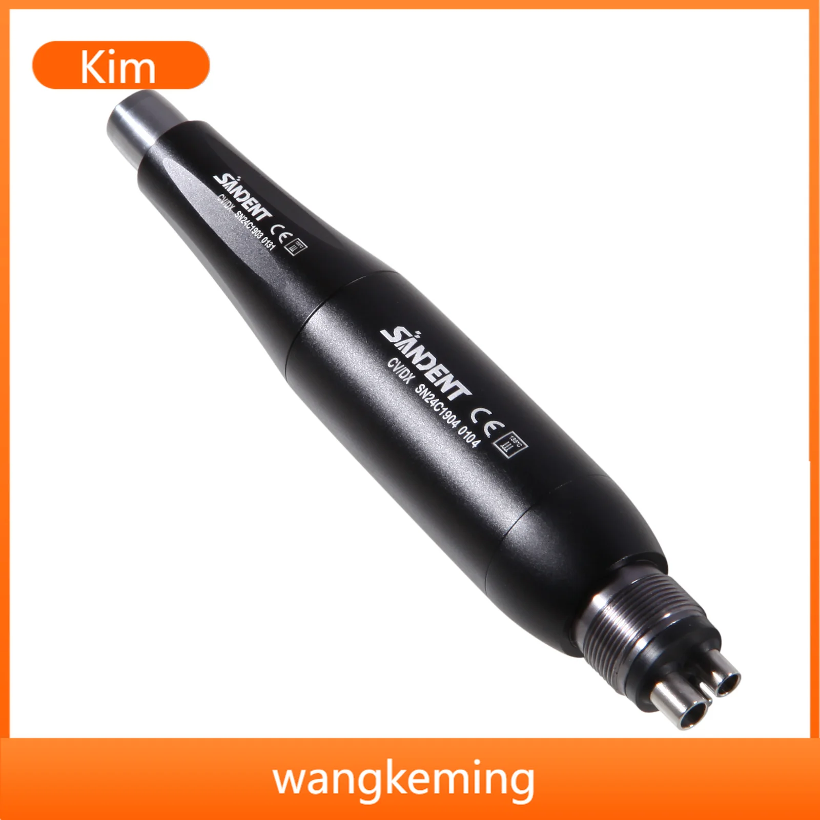 shop kimKimso360 D Swivel Operation  Hygiene Prophy Handpiece Air Motor 4/2 Holes 4:1 Reduction Nose Cone for Polish/Grinding De