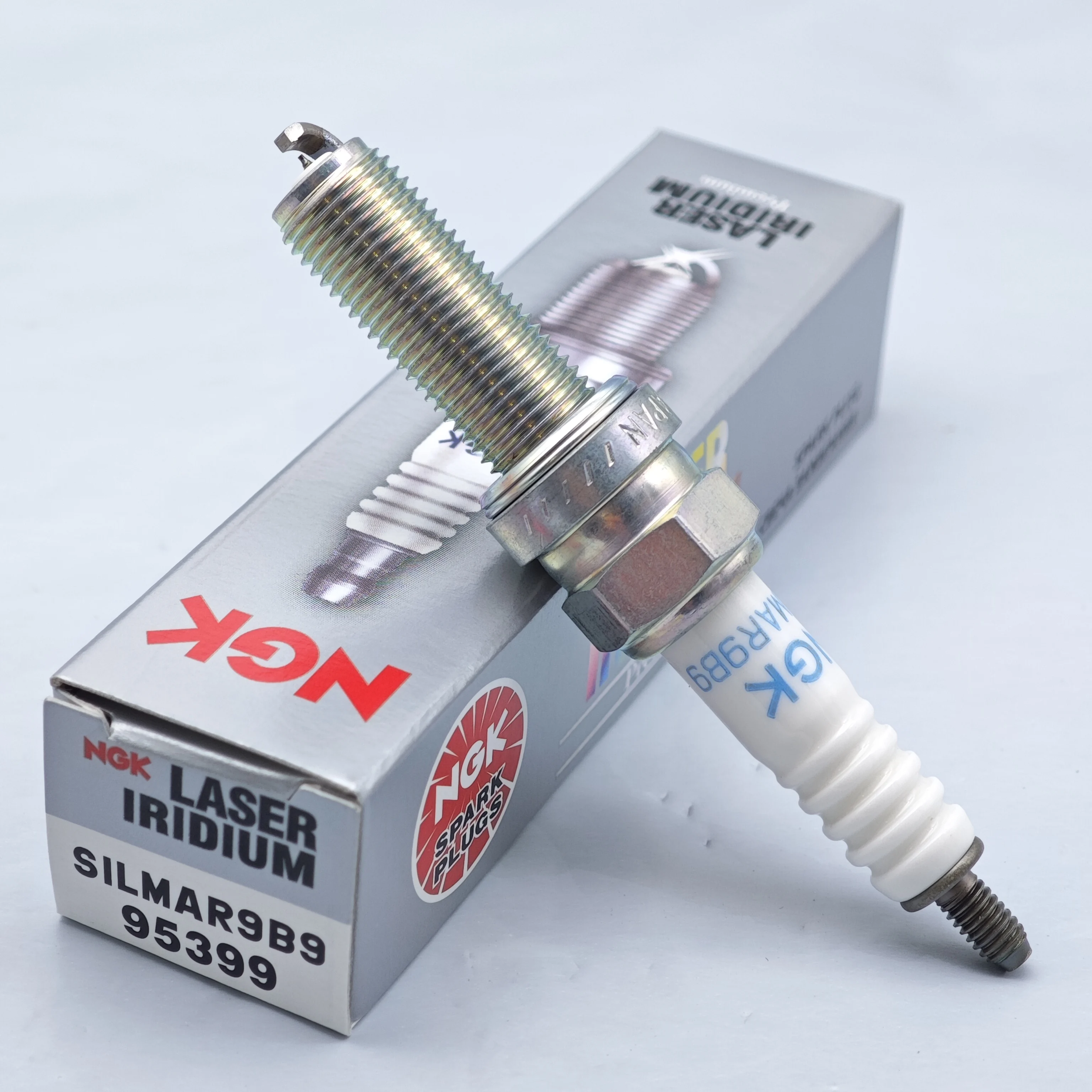 1pcs Original NGK Laser Iridium Spark Plug SILMAR9B9 95399 Suitable For Some Models Of NINJA 400 etc