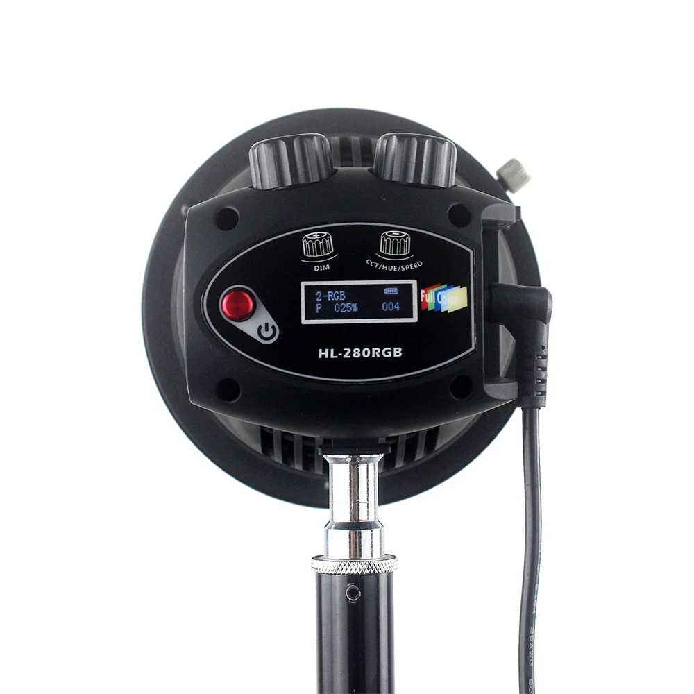 30W/40W COB RGB DSLR LED luz de vídeo estudio fotográfico en iluminación de cámara para fotografía interior y exterior Vlog