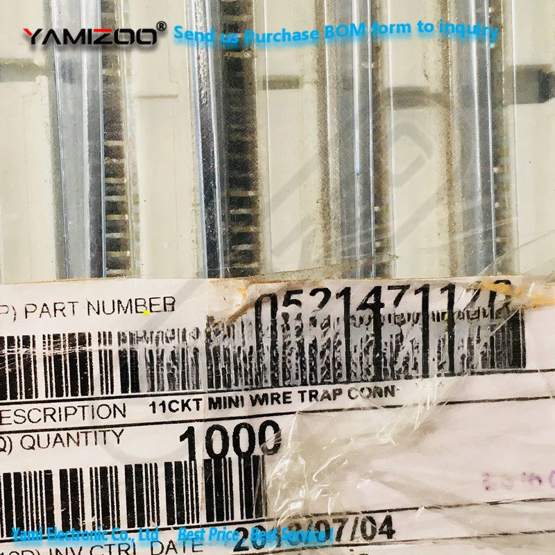 1 Stück 0521471110 521471110 52147-1110 2,00mm 079 Pitch Drahtfalle Zugabdeckungsstil Vertikal 11 Schaltkreise Neu Original – Detail 2
