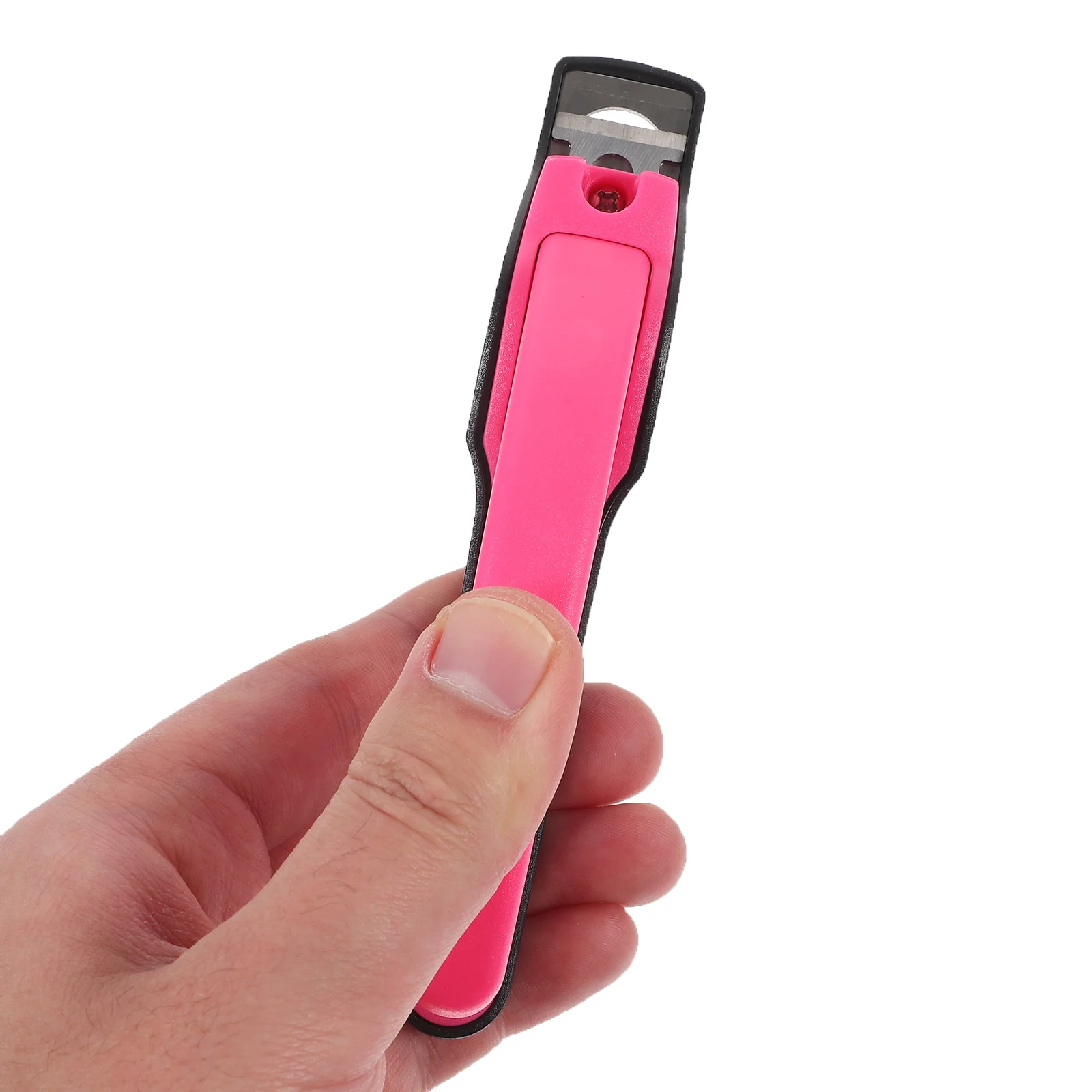 ポータブル U 字型爪切りステンレス鋼爪切りマニキュアペディキュアツール人間工学に基づいたデザイン安全