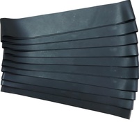 Length 30cm Extra Large Width 5cm Black Wide Elastics Big Size Rubber Band For Hiking Packing Packaging