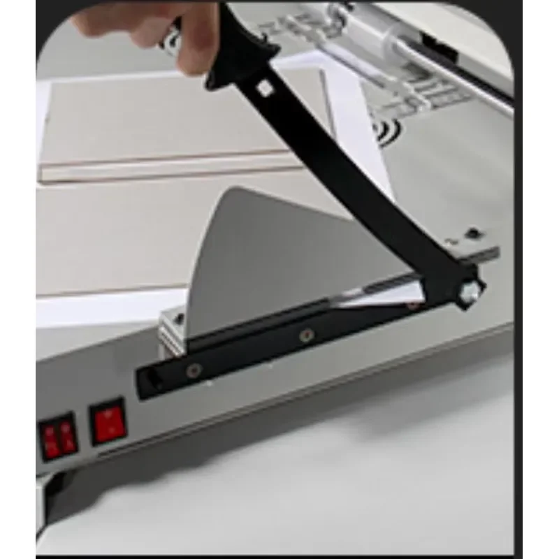 A4-100P local machine kit, hot glue binding machine A4 size hardcover cover making machine
