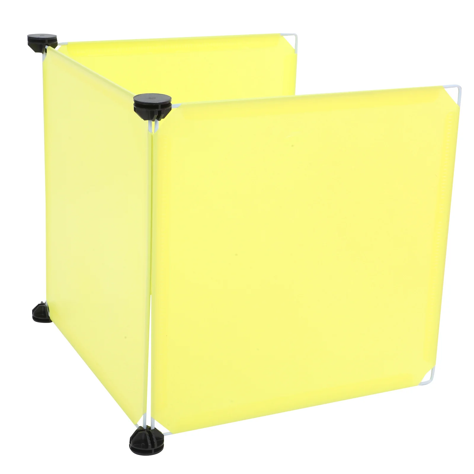 

3Pcs Large Cat Litter Box Enclosure Tall Splash Guard Privacy Screen Reusable Black Clip Fastening for Home Pet Toilet