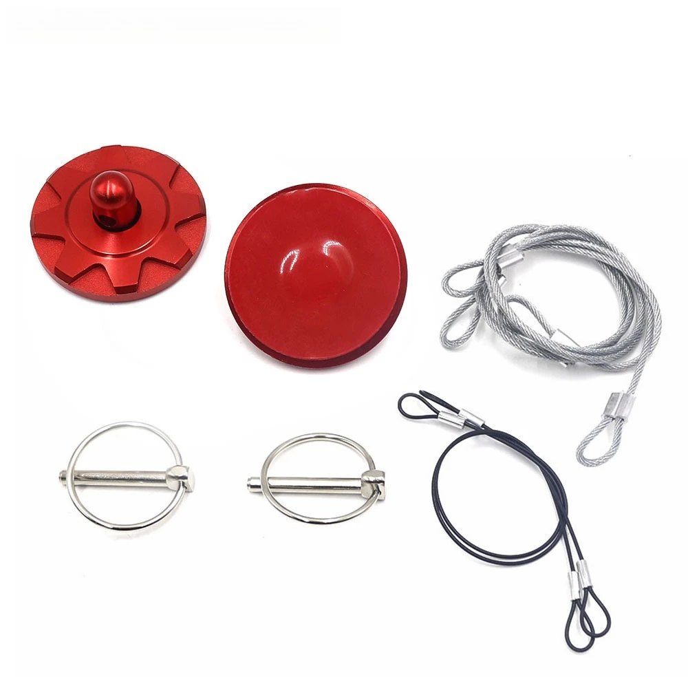 

Cross-border hot-selling car modification hood hood lock, aluminum alloy wire pulling hood lock