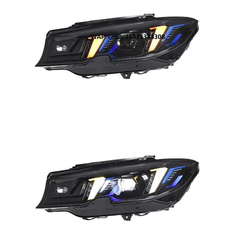 

For 23-25 3 Series G20 Headlight Assembly G28 Refitted with New LED Daytime Running Light Turn signal M3.