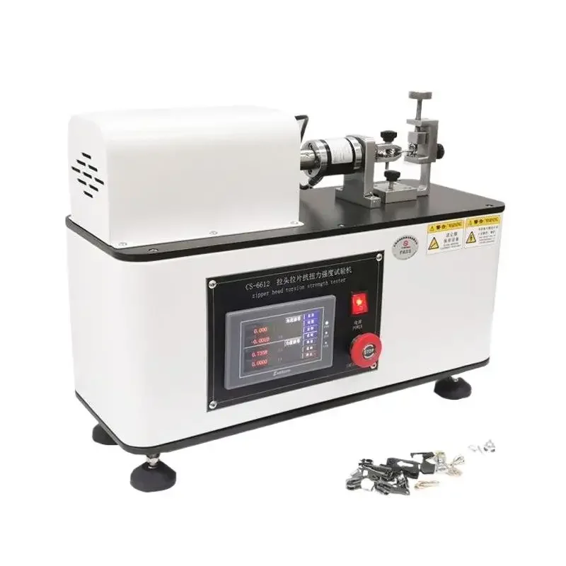 QB/T 2171 Zipper Torsional Torque Testing Machine CS-6612 Zipper Head Torsion Testing Machine