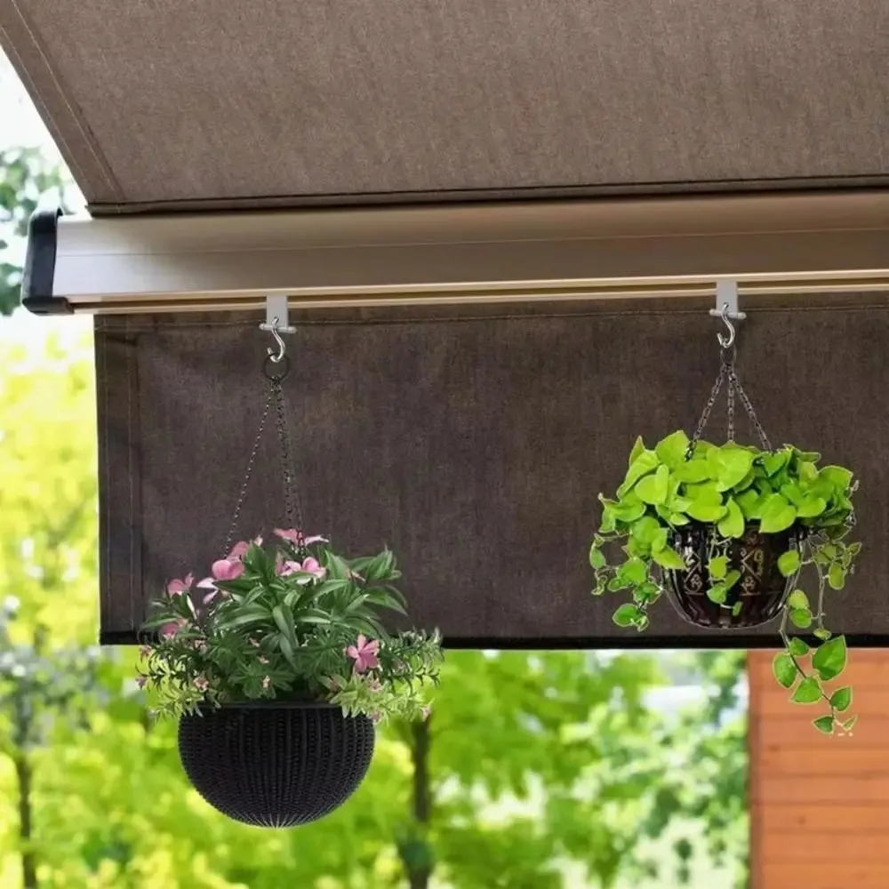 4/8 pezzi ganci a forma di S ganci per tende da campeggio ganci per tende da campeggio grucce leggere grucce robuste accessori per appendere camper