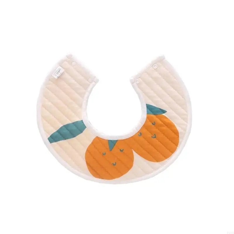 3 قطعة 360 درجة دوران ملابس التجشؤ الكرتون المطبوعة الطفل مريلة رشاقته القطن منشفة لعاب الأطفال مقاوم للماء تنفس المئزر ل P31B