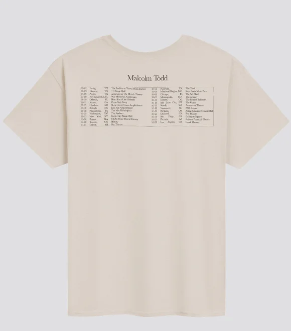 Malcolm Todd Merch T-shirt Men Short Sleeve Tee Unisex Tops Clothes Causal Female Y2K Tops