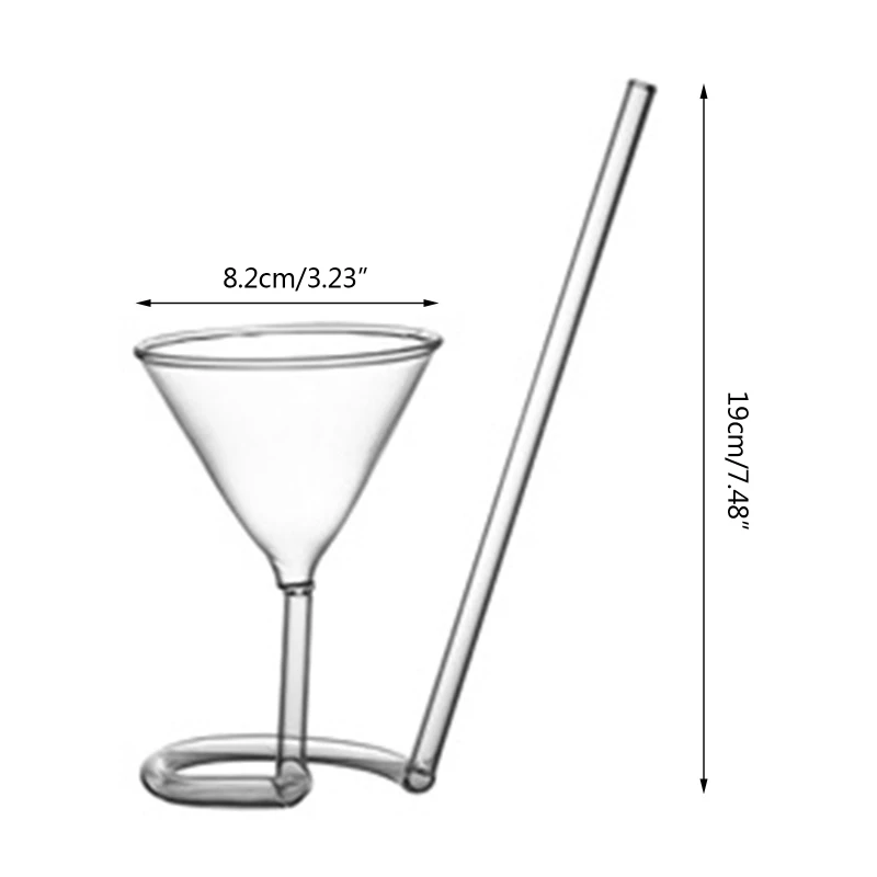 Rượu Vang Đỏ Ly Cocktail Whisky Rõ Ràng Cốc Đựng Nước Ép Cốc Uống Ống Trang Sức Giọt