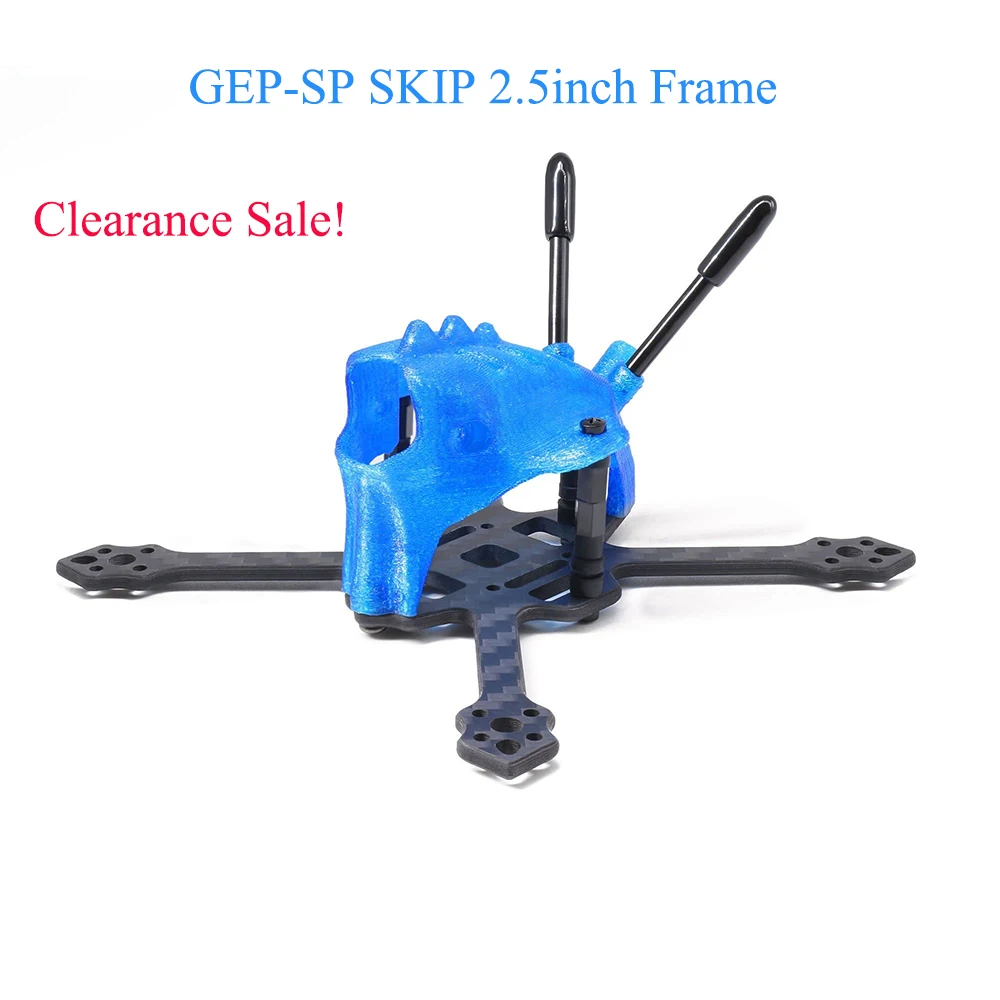 

GEPRC Original GEP-SP SKIP 2.5 Inch Frame Carbon Plate for Small DIY FPV RC Drone Accessories Suitable for 1.6 Inch Propeller